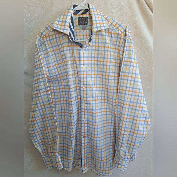 Mens Thomas Dean Button Down Shirt - Picture 1 of 10